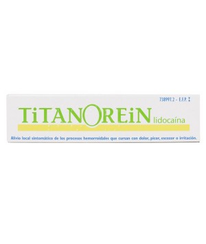 TITANOREIN LIDOCAINA CREMA RECTAL 20 G