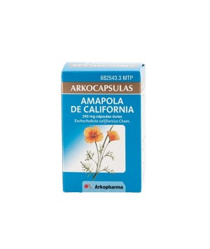 ARKOCAPSULAS AMAPOLA CALIF 50C